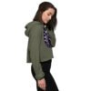 womens-cropped-hoodie-military-green-right-front-6a5aa08a22f3e.jpg Crop Hoodie